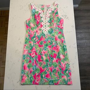 Lilly Pulitzer Dress Catty Shack, Size 4